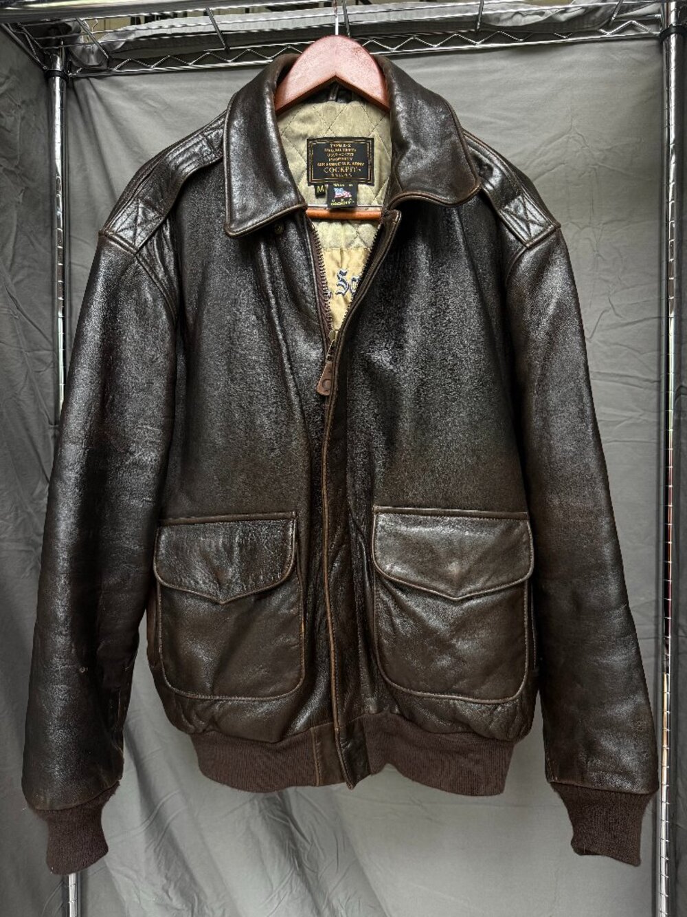 Vintage Fighter Pilot Jacket